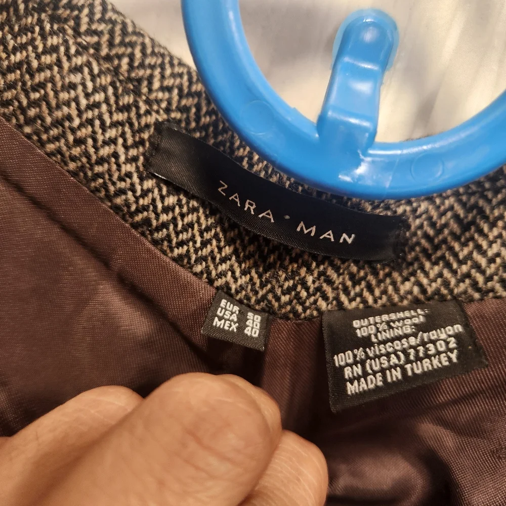 Zara wool jacket size 40